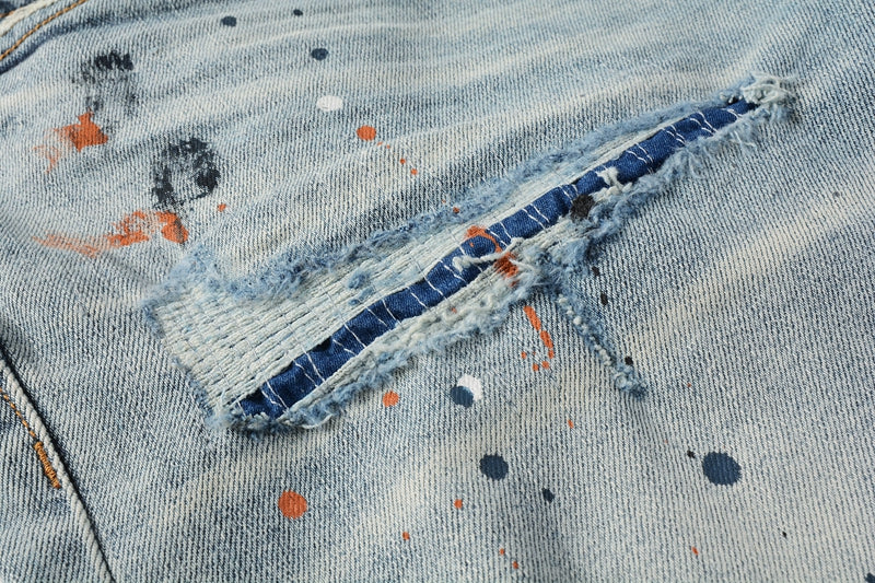 PURPLE  Fashion Jeans 5071