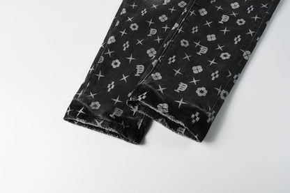 PURPLE  Fashion Jeans 9112