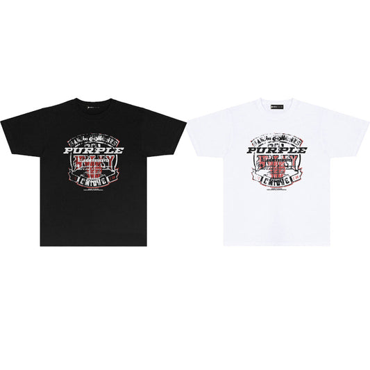 PURPLE  fashion T-shirt