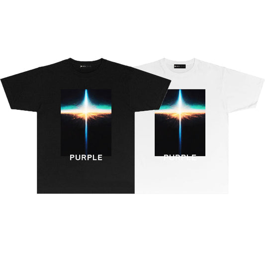 PURPLE  fashion T-shirt
