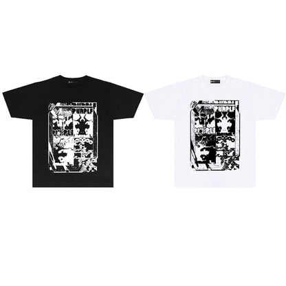 PURPLE  fashion T-shirt