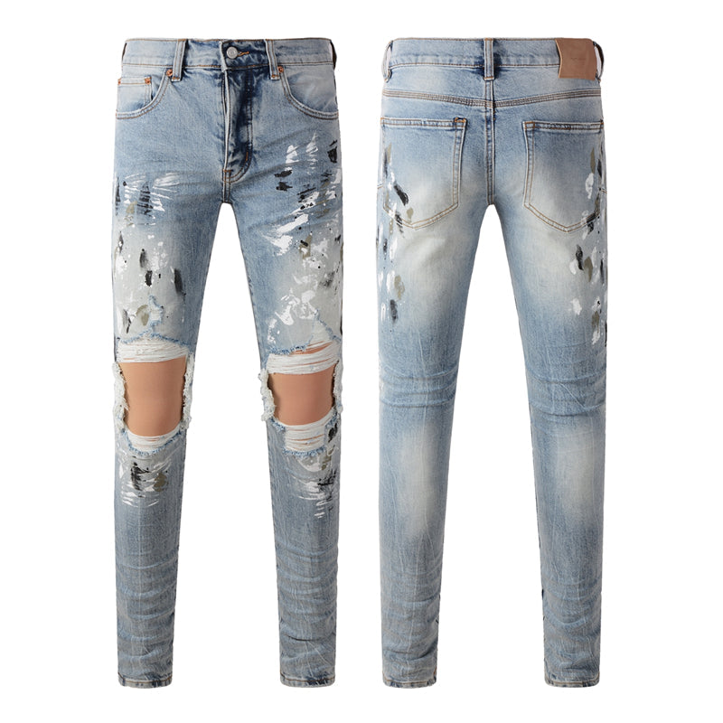 PURPLE  Fashion Jeans 9100