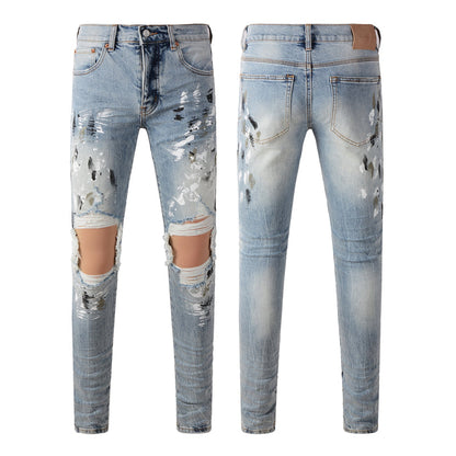 PURPLE  Fashion Jeans 9100