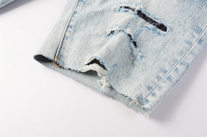 PURPLE  Fashion Jeans 5087