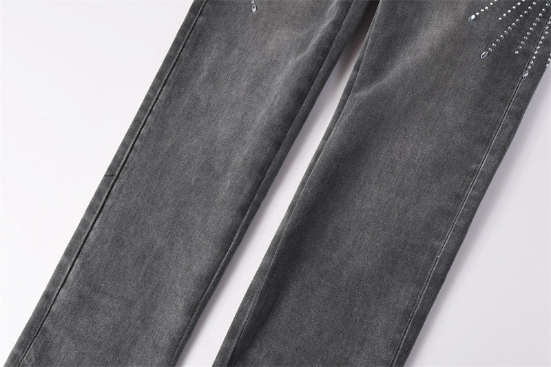 PURPLE  Fashion Jeans 9123