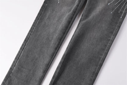 PURPLE  Fashion Jeans 9123