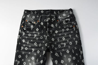 PURPLE  Fashion Jeans 9112