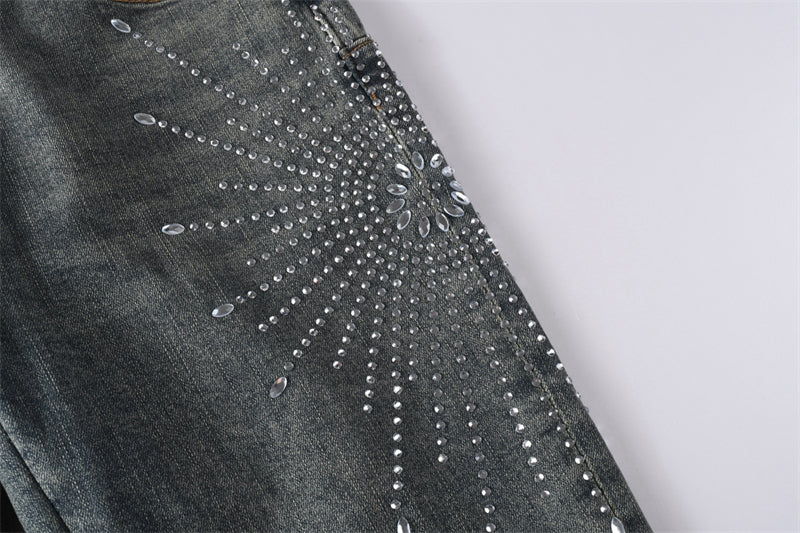 PURPLE  Fashion Jeans 9122