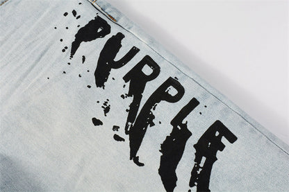 PURPLE  Fashion Jeans 5048