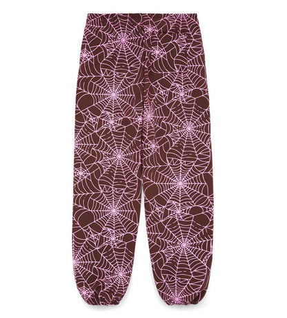 Sp5der AOP Sweatpants Brown/Pink