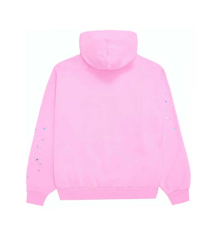 Sp5der OG Web Pink Hoodie