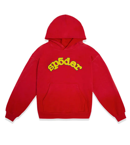 Sp5der OG Logo Hoodie Red