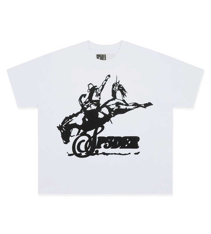 Sp5der Rodeo HW Tee White