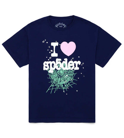 Sp5der Souvenir Tee Navy