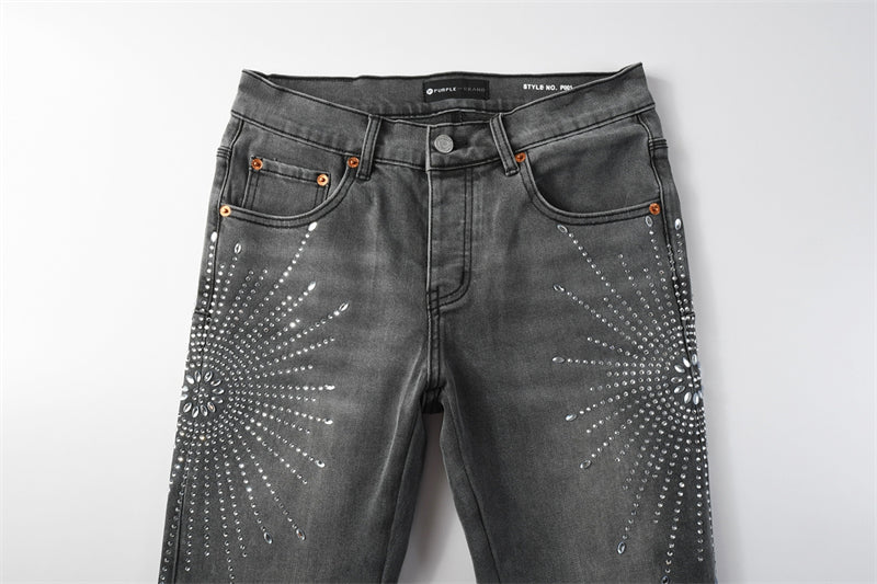 PURPLE  Fashion Jeans 9123