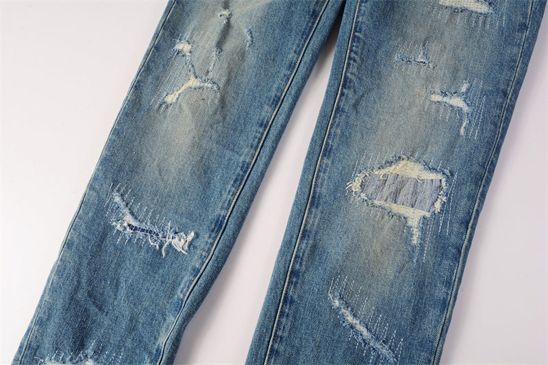 PURPLE  Fashion Jeans 9073