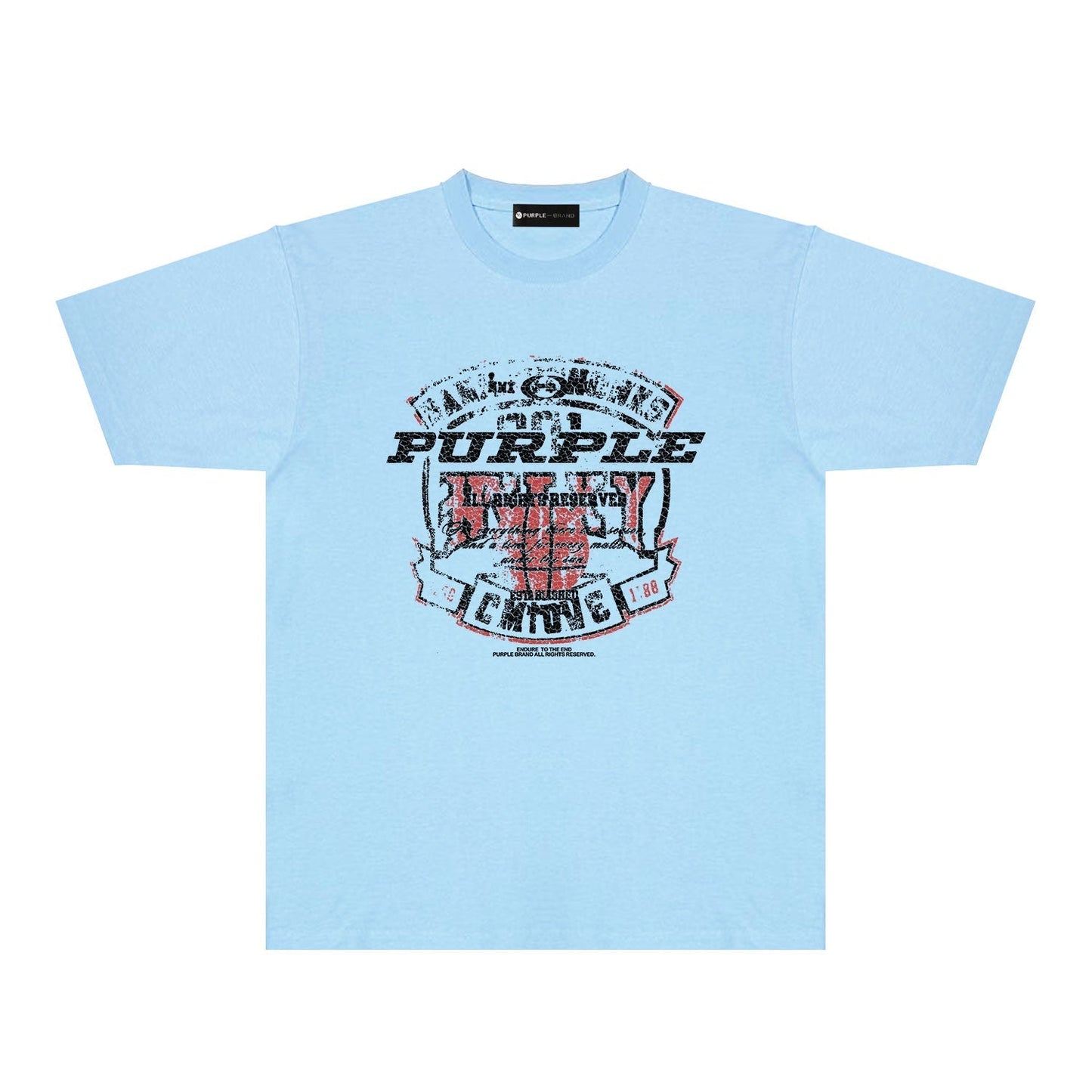 PURPLE  fashion T-shirt