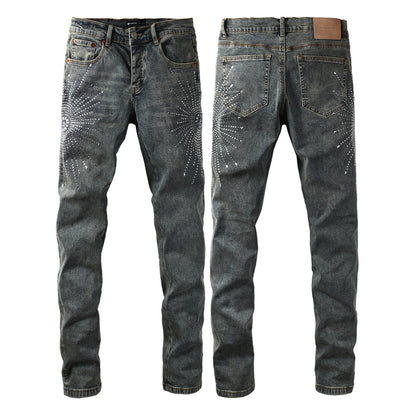 PURPLE  Fashion Jeans 9122