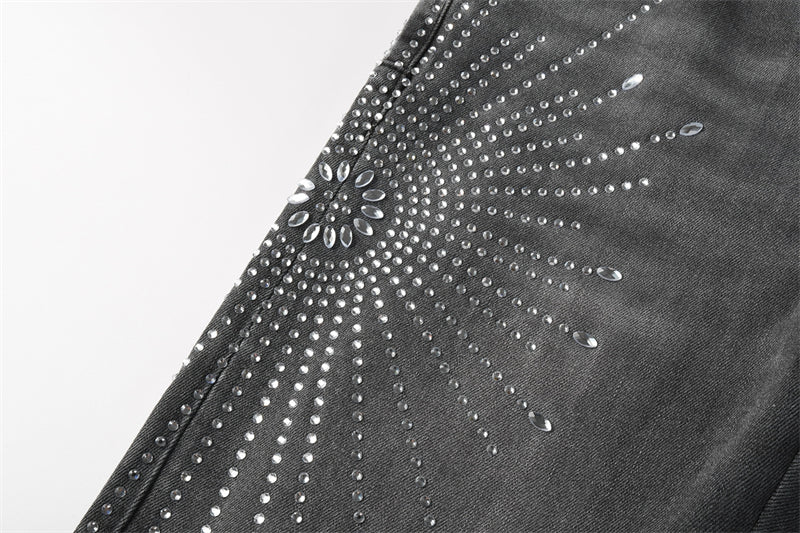 PURPLE  Fashion Jeans 9123