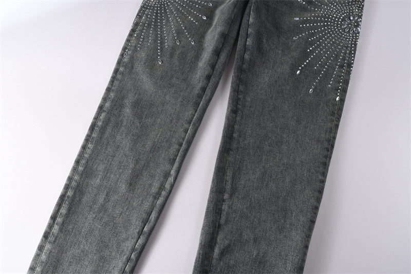 PURPLE  Fashion Jeans 9122