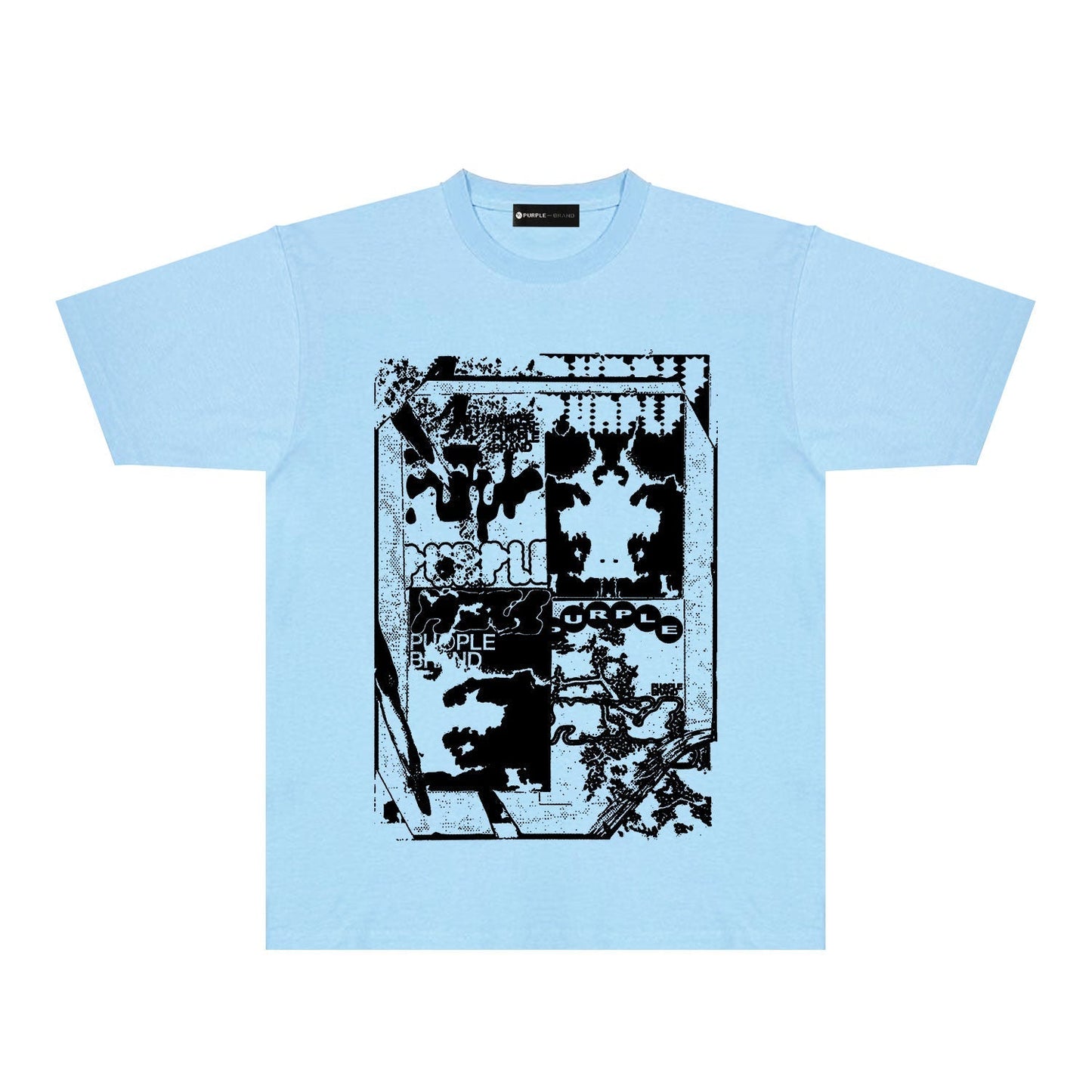 PURPLE  fashion T-shirt